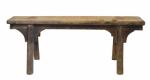 Antique Chinese wooden bench