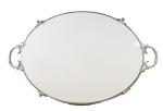 Antique oval shaped Dutch serving tray am. d 2