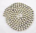 Christmas tree garland silver beads k. s 7