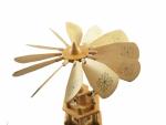 Vintage Duitse kerstmolen piramide k. d 17