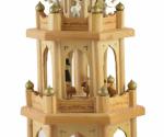 Vintage Duitse kerstmolen piramide k. d 17