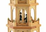 Vintage Duitse kerstmolen piramide k. d 17