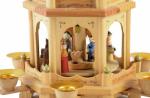 Vintage Duitse kerstmolen piramide k. d 17
