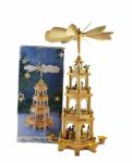 Vintage Duitse kerstmolen piramide k. d 17