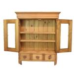 Vintage grote grenen hangkast