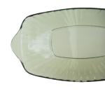 Leerdam Neerlandia small glass serving dish  gk. l 2