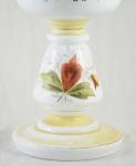 Antieke opaline glas olielamp v. sl 10