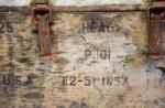 Vintage wooden ammo box c. m 4