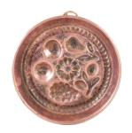 Antique copper cookie casserole kk. p 21