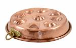 Antique copper cookie casserole kk. k 10