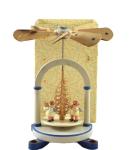 Vintage kleine Duitse kerstmolen k. d 2
