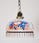 Pendant lamp with beads