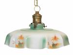 French glass pendant lamp v. d 32