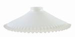 White glass coolie shade v. lp 1