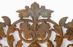 Muurornament met bloemen td. g 26