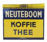 Neuteboom Koffie Thee groot winkelblik