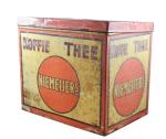 Large Dutch antique retailers display storage shop tin: Niemeijer's Koffie Thee