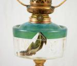 Staande art deco olielamp v. sl 5