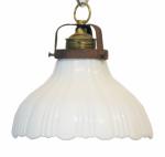 Kleine opaline hanglamp v. d 9