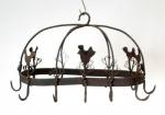 Hanging pot rack medium size oval kk. r 8