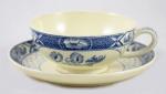 Butterfly cup and saucer ag d 11