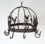 Hanging pot rack medium size oval kk. r 8