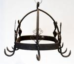 Hanging pot rack small oval