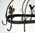 Hanging pot rack medium size oval kk. r 8