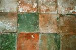 Antique floor tiles