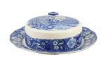 Vintage Staffordshire Palissy England butter dish kk. s 5