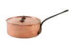 Vintage copper saucepan with lid kk. p 18