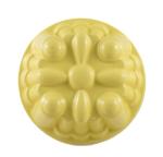 Yellow pudding mold Regout Maastricht kk. v 7