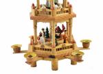 Vintage Weihnacht kerst piramide kerstmolen k. d 21