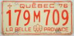 Nummerbord Québec c. d 11