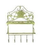 Green metal towel rack kk. r 1
