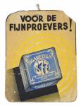 Sigaretten 877 reclameplaat