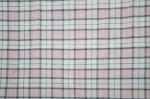 Antique checkered pillow case t. w 17