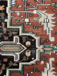 Large Indo Heriz rug