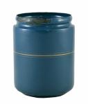 Vintage Dutch kitchen canister Thee e. bl 3