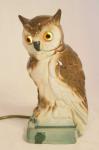 Vintage ceramic owl on book perfume lamp v. sl 7