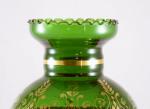 Bohemian Moser glass vase gk. d 17