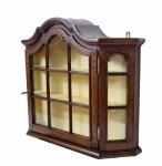 Wall mounted vitrine display cabinet