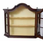 Wall mounted vitrine display cabinet