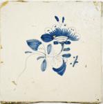 Wall tile with flower nr. 11