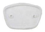 Antieke wc rol houder wit emaille