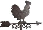 Cast iron wall weathervane
