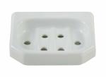 Antique porcelain wall soap dish