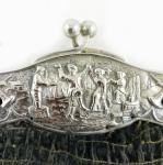 Zilver tasbeugel met tas zg. z 9