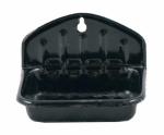 Soap dish black e. ok 2