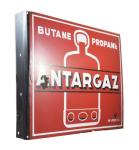 Emaille reclamebord Antargaz Butane Propane Emaille reclamebord Antargaz Butane Propane